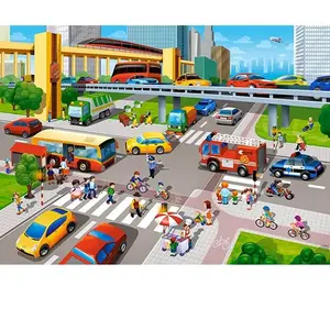 Castorland City Rush, puzzle de 70 pièces (70 pièces) pas cher