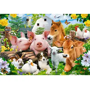 Castorland Puzzle Farm Friends 40 pièces (40 pièces) pas cher
