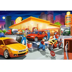 Castorland Gas Station, puzzle de 40 pièces (40 pièces) pas cher