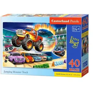 JUMPING MONSTER TRUCK - Castorland pas cher