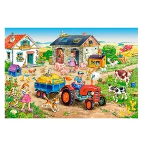 Castorland Vloerpuzzel Life On The Farm 40 Stukjes Maxi