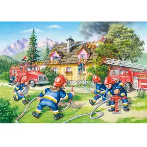 Castorland Fire Brigade - Vloerpuzzel - Vloerpuzzel maxi 40 Stukjes pas cher