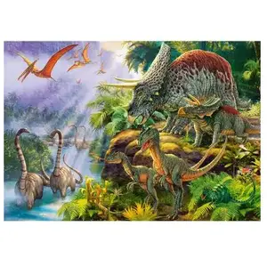 Castorland Vallée des dinosaures 53643 pas cher