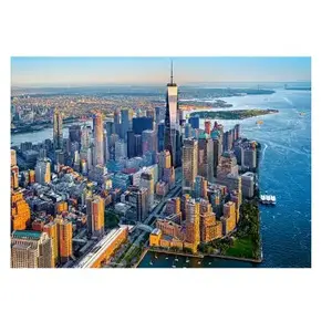 Castorland Coucher de soleil sur Manhattan 53674 pas cher