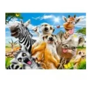 Puzzle 500 pièces - CASTORLAND - Selfie Africain - Humains, personnages et célébrités - Adulte - Intérieur pas cher