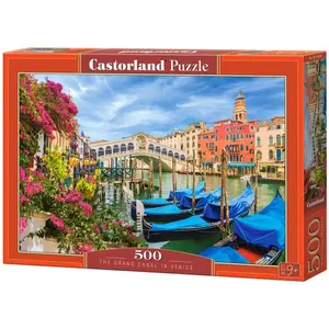 Castorland Puzzle-Kugelkasten auf Bentisch 500 Puppen (500 pièces) pas cher