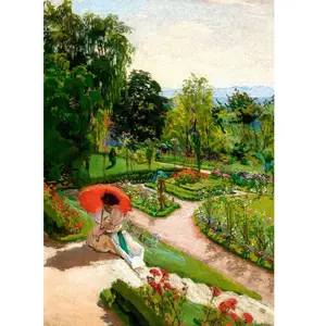 Castorland Art Collection - Parapluie Rouge, Józef Mehoffer 54046 pas cher