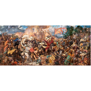 Castorland Jan Matejko - La bataille de Grunwald 060382 pas cher