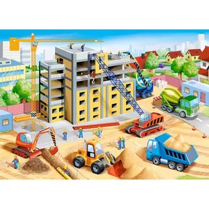 Castorland Big Construction Site, puzzle de 60 pièces (60 pièces) pas cher