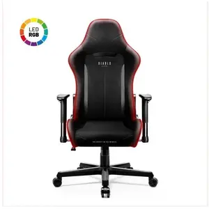 Fotel DIABLO CHAIRS X-ST4RTER LED Czarny pas cher
