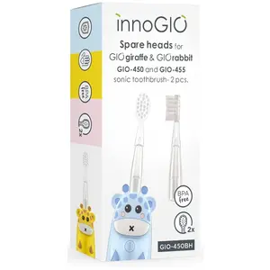 Innogio, Tête de brosse à dents, Ersatzzahnbürste (2 x) pas cher