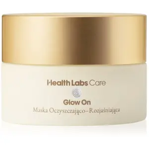 Health Labs Care, Masque pour le visage, Healthlabs Glow On Masque Nettoyant et Éclaircissant 50Ml (50 ml)