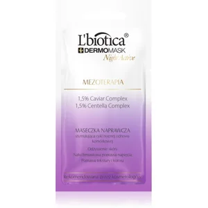 L´Biotica, Masque pour le visage, L'BIOTICA Dermomask Night Active Rep... pas cher