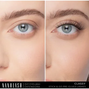 Nanolash - Pre-Glued Stick & Go Lashes pas cher