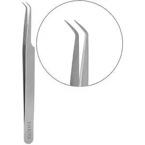 NANOLASH Eyelash Tweezers L Shape Pincet pas cher