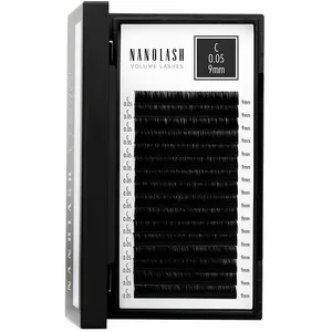 Comparateur de prix : NANOLASH Volume Lashes faux cils 0,05 C #9 mm