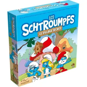 Jeu de stratégie Lucky Duck Games Les Schtroumpfs Le Village Caché pas cher