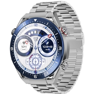 Smartwatch MAXCOM Ecowatch 1 Srebrno-niebieski pas cher