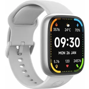 Maxcom Montre intelligente EW06 ARGENT, Montre connectée pas cher