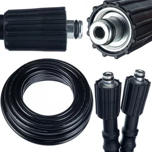 ROSFIX Tuyau haute pression 15m M22-M22, axe 14mm pour nettoyeur haute pression Kärcher pas cher
