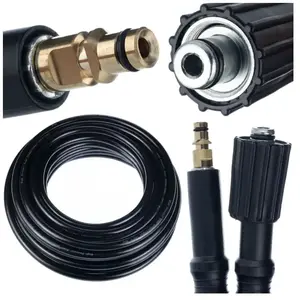 ROSFIX Tuyau haute pression Kärcher Quick Connect 10m - M22 pour nettoyeur haute pression K2 K3 K4 K5 K6 K7 pas cher