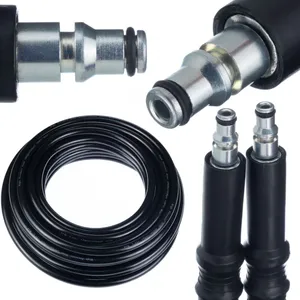 ROSFIX Tuyau haute pression Quick Connect de 5 m pour nettoyeur haute pression AR Blue Clean / Michelin / Black Decker / Mac Allister / Makita / Stanley pas cher