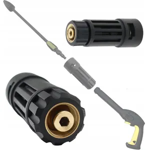 ROSFIX Adaptateur M22 vers Baïonnette K Raccord Rapide 160 BAR Compatible avec nettoyeur Kärcher HD/HDS pas cher