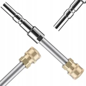 ROSFIX Adaptateur lance/raccord rapide Kranzle D12/Nilfisk Alto pour 1/4""QC pour nettoyeur haute pression pas cher