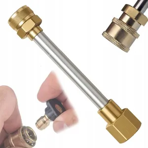 ROSFIX Raccord Femelle QRC 1/4 TR22 x 1.5   Laiton Résistant  Compatible avec système Kärcher EASY!Lock  Pour Lance & Mousse pas cher