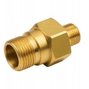 ROSFIX Adaptateur Mâle TR22M vers 1/4   Laiton Massif  Étanchéité Parfaite  Compatible avec nettoyeur Kärcher EASY!Lock pas cher