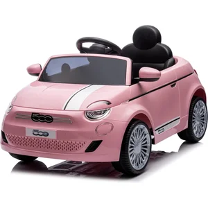 Comparateur de prix : SUN BABY Voiture électrique pour enfant Fiat 500 Rose