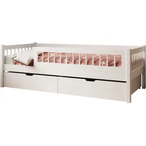 ADRK Furniture, Lit pour enfant, Lit d'enfant Flora pas cher