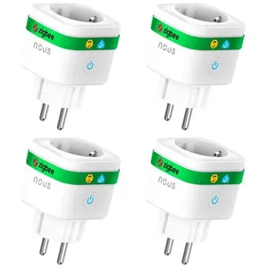 Prise Connectée NOUS A7Z ZigBee 16A avec Suivi Énergie Contrôle Vocal ... pas cher