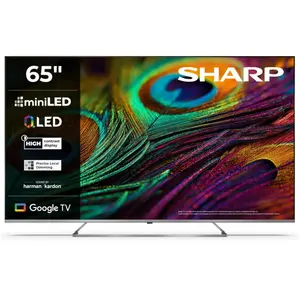 SHARP 65JP7265E - 65 inch tv- 4K Ultra HD QLED MiniLED Google TV  pas cher