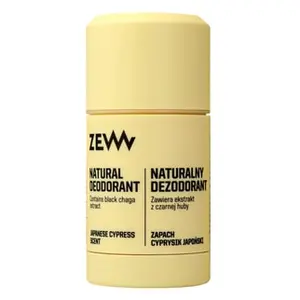ZEW for Men Natural Deodorant Japanese Cypress Deodorant Stick pas cher