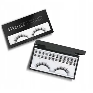 Comparateur de prix : Faux cils - NANOLASH - HARMONY - 36 grappes - Application rapide - Résultat naturel
