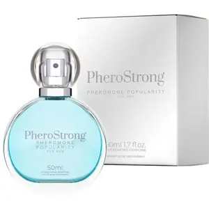 PheroStrong - Popularity Feromonen spray voor mannen - Blauw