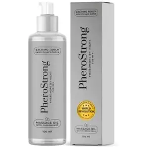 PHEROSTRONG - MASSAGE OIL BY NIGHT FOR MEN 100 ML | FEROMONEN | MET FE... pas cher