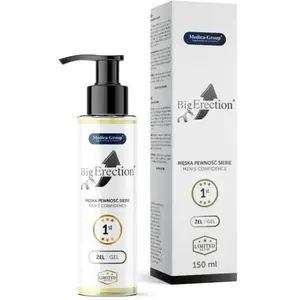 Medical Group BigErection intieme gel voor mannen voor sterke en lange erecties 150ml pas cher