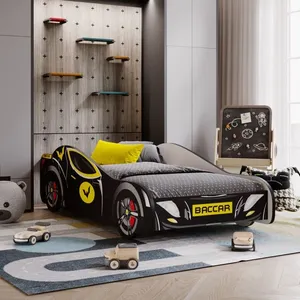 KOBI Lit Simple Batmobile 140x70 Noir pas cher