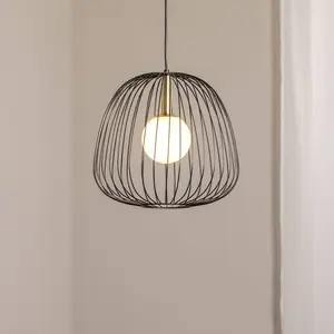 Sigma BELL 1 M Hanglamp - Modern Wit/Zwart