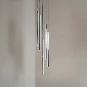 Sigma SOPEL LUX 5 KO O hanglamp zwart/zilver plafondlamp