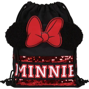 Sac à dos Disney Minnie Mouse noir/rouge 32x39 cm