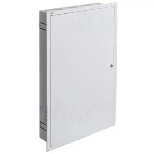 Tableau de distribution encastré - Acier blanc - 5x24 modules - IP30 K... pas cher