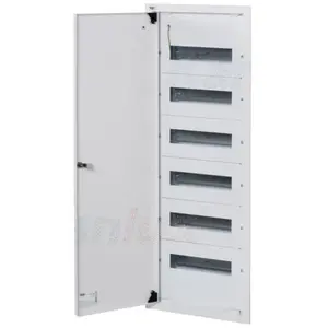 Tableau de distribution encastré acier blanc   6x12 modules   IP30 KL-... pas cher