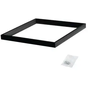 KANLUX Cadre de Fixation Carré Saillie pour Dalle led 600x600mm Noir pas cher