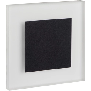 KANLUX Applique led escalier Carré 1,3W AC220-240V Noir apus - Blanc C...Vendu parmanomano