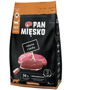 5kg Medium veau, canard Pan Mi sko croquettes pour chat pas cher