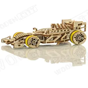 WOODEN.CITY Wooden City Bolid Race Auto - Houten Modelbouw pas cher