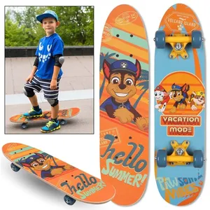 Comparateur de prix : Paw Patrol Chase Planche à roulettes en bois pour garçons 61cm, planche antidérapante 20-50kg